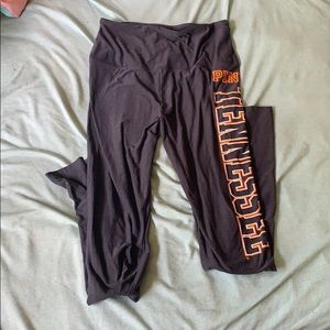 VS Pink Gray Tennessee Leggings
